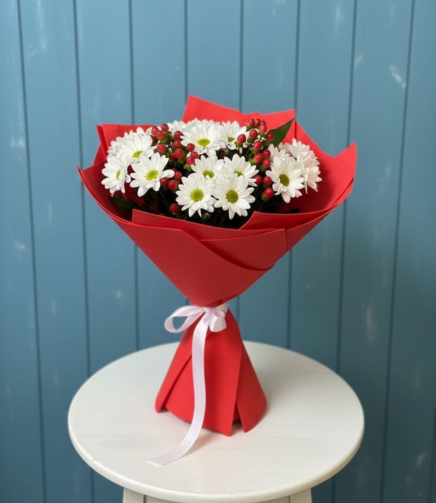 Букет цветов из: Хризантемы в Советске Калининградской области