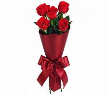Букет 5 Красных роз Эдлесс Лав в Советске Калининградской области