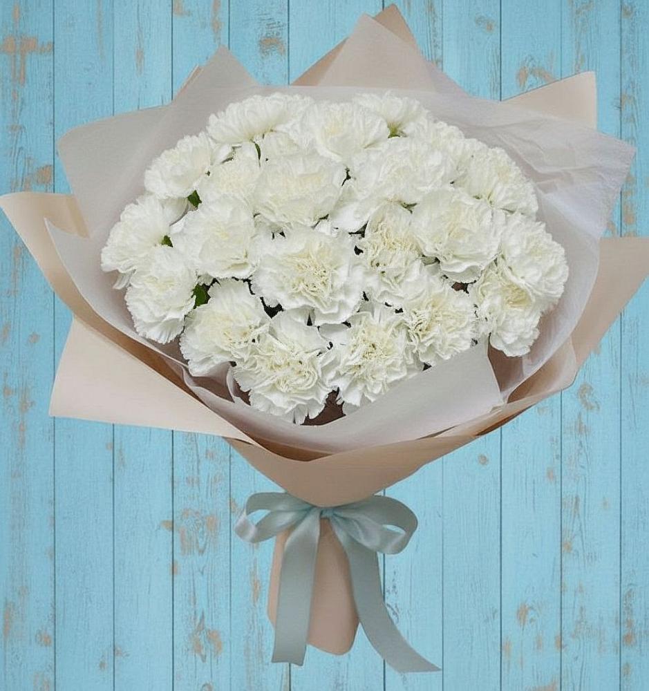 Букет цветов из: Гвоздики в Советске Калининградской области