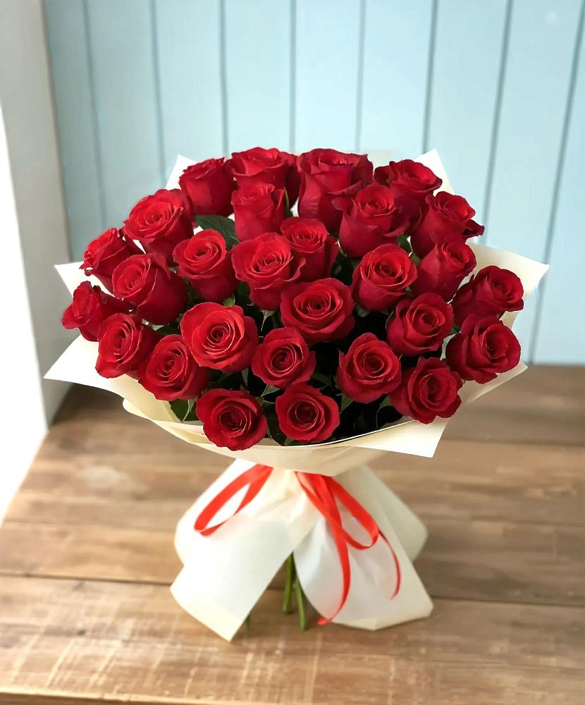 Букет 29 Красных роз в Советске Калининградской области