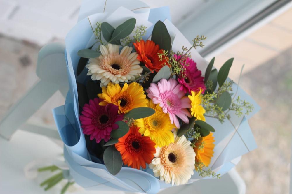 Букет цветов из: Герберы в Советске Калининградской области