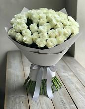 Букет 35 Белых роз в Советске Калининградской области