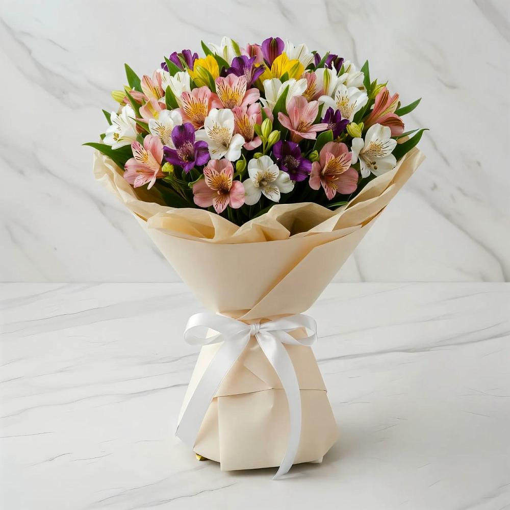 Букет цветов из: Альстромерии в Советске Калининградской области