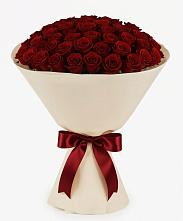 Букет 101 Бордовая роза Блэк Бакарра в Советске Калининградской области
