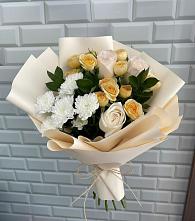 Букет цветов из:  Розы и Хризантемы #REPLACE_PRED# Советске Калининградской области