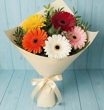 Букет цветов из:  Герберы в Советске Калининградской области