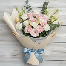 Букет цветов из:  Лизиантусы #REPLACE_PRED# Советске Калининградской области