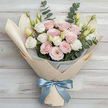 Букет цветов из:  Лизиантусы в Советске Калининградской области