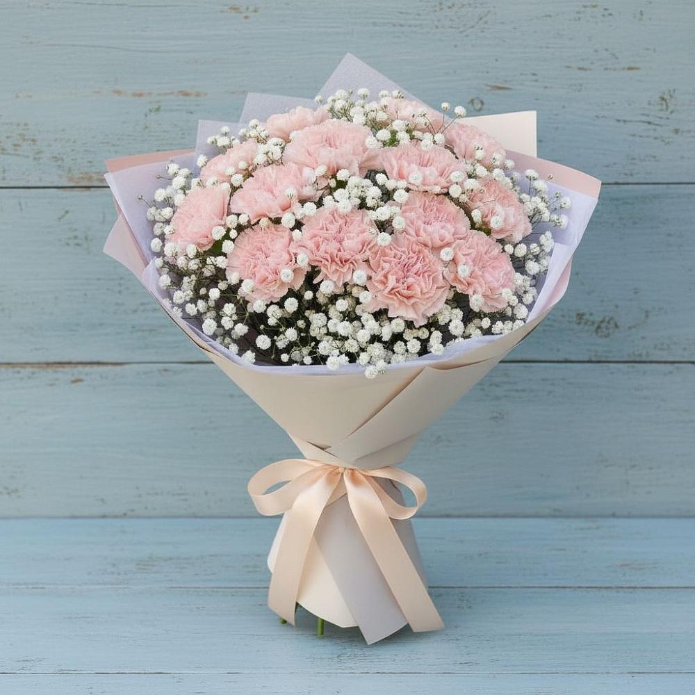 Букет цветов из: Гвоздики в Советске Калининградской области