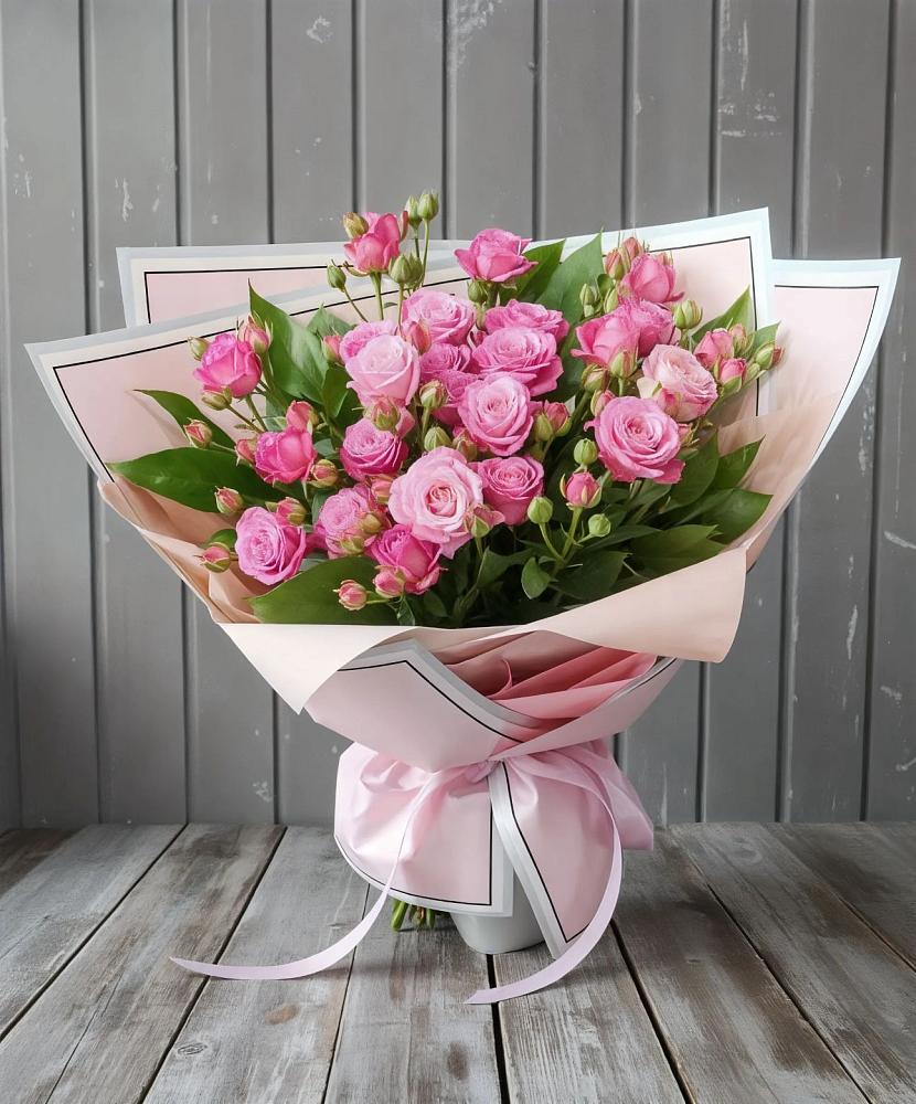 Букет Розовый кустик в Советске Калининградской области