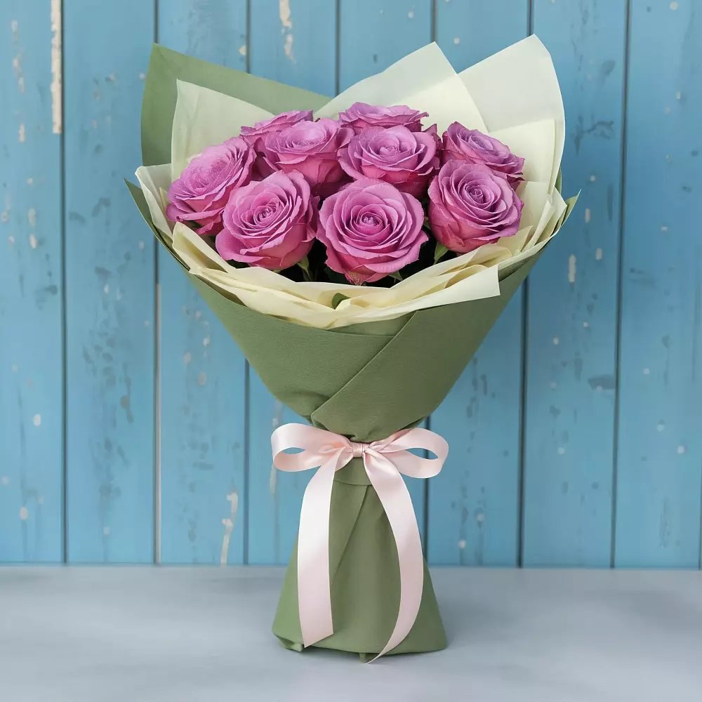 Букет Розы Фёрст Леди в Советске Калининградской области