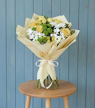 Букет цветов из:  Хризантемы и Розы #REPLACE_PRED# Советске Калининградской области