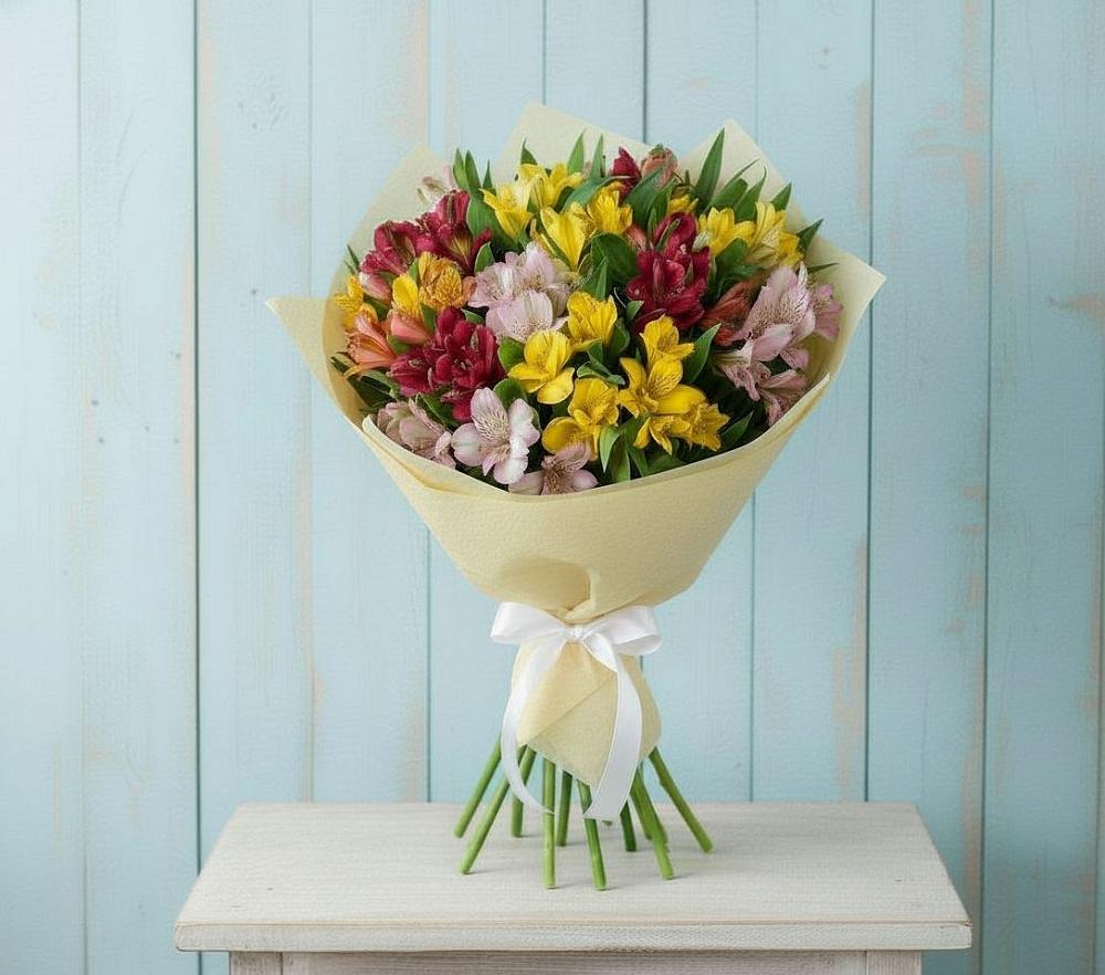 Букет цветов из: Альстромерии в Советске Калининградской области