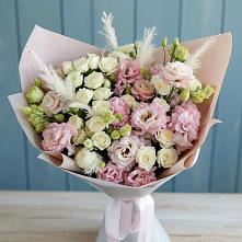 Букет цветов из:  Альстромерии и Розы #REPLACE_PRED# Советске Калининградской области