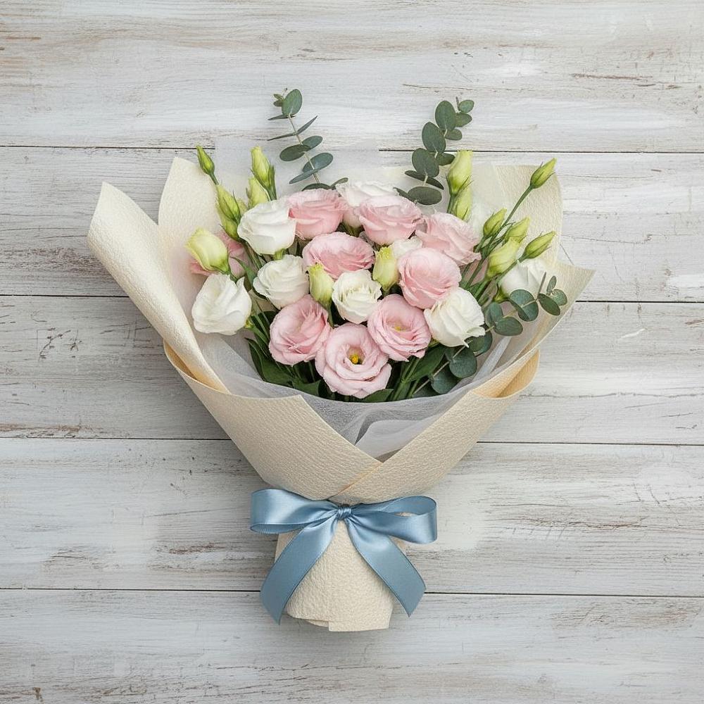 Букет цветов из: Лизиантусы в Советске Калининградской области